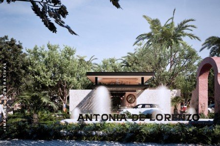 Lotes en venta al norte de Merida en Zona Country  Hacienda Kapok con Amenidades